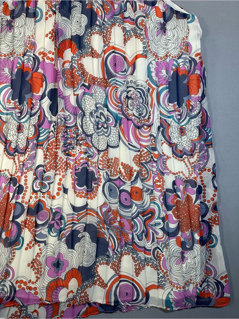 Liberty of London for Target Pleated High-Neck Floral Dress - Womens Large - Picture 10 of 15
